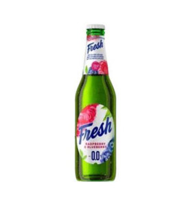 Fresh 0.0% alcool zmeură şi afine 330ml