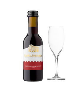 Castel Huniade Cabernet Sauvignon Roșu, sec 187ml