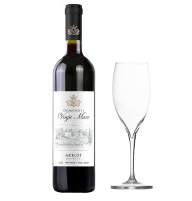Domeniile Vânju Mare Merlot roșu sec 750ml