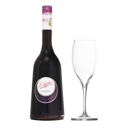 Euforia Feteasca neagra roșu, demisec 750ml
